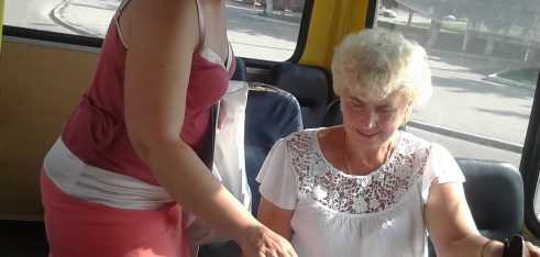 Інформаційна кампанія про систему БПД у громадському транспорті Коростеня