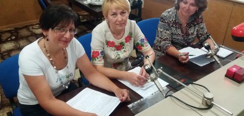 Виступ на обласному радіо про відкриття бюро та забезпечення прав і свобод внутрішньо переміщених осіб