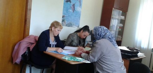 Виїзний прийом громадян працівниками Житомирського МЦ у приміщенні Радомишльської районної державної адміністрації