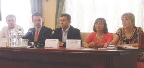 Прес-конференція щодо діяльності системи БВПД у Житомирській області