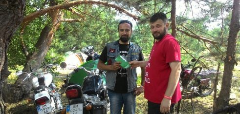 Коростенський місцевий центр провів інформування серед байкерів