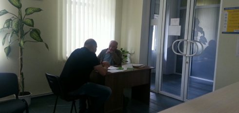 У Житомирському місцевому центрі з надання безоплатної вторинної правової допомоги проводили особистий прийом громадян