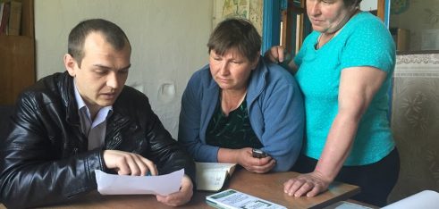Новоград-Волинський місцевий центр здійснив виїзний прийом громадян