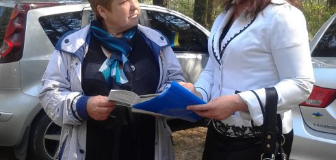Коростенський місцевий центр провів інформування у с. Дідковичі, Коростенського району