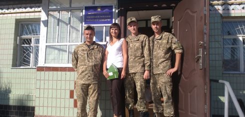 Бердичівський місцевий центр розповів військовослужбовцям Чуднівщини про їх права та державні гарантії