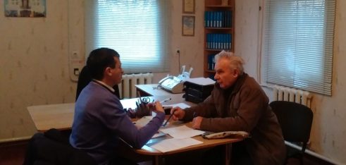 Виїздний прийом громадян в приміщенні Любарського районного управління юстиції