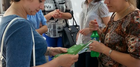 Працівники Регіонального центру провели вуличне інформування