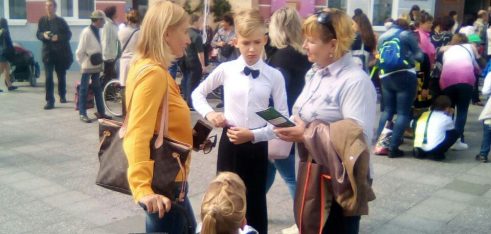 Вуличне інформування: учасників фестивалю толерантності інформували про систему БПД