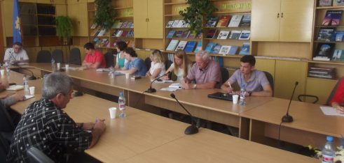 Прес-конференція з нагоди відкриття Коростенського місцевого центру з надання БВПД