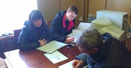 Робота мобільного консультаційного пункту за участі параюристів в місті Полтава