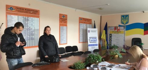 Робота «мобільної точки доступу» у Вороновицькій сільській раді