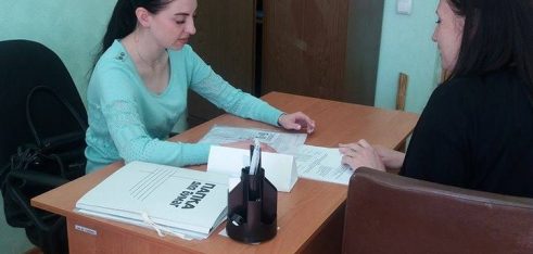 Консультаційний виїзний пункт для мешканців Крюківського району міста Кременчука.