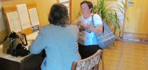 Робочий візит директора Охтирського місцевого центру