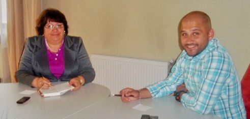 Зустріч з головою громадської організації «Промені надій»