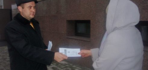 Вуличне інформування про безоплатну вторинну правову допомогу