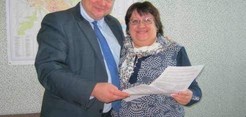 Робочий візит фахівців Сумського місцевого центру до Краснопілля