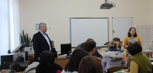 Зустріч із педагогічним колективом Конотопської школи №7 ім. Григорія Гуляницького