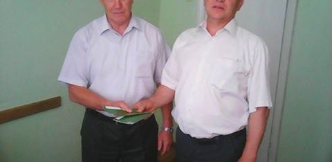 Робоча зустріч з начальником управління Пенсійного фонду у Рокитнянському районі