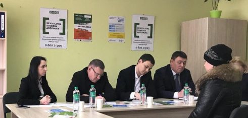 Прийом громадян спільно з народним депутатом України, радником Міністра юстиції України Ігорем Алєксєєвим у Броварському місцевому центрі