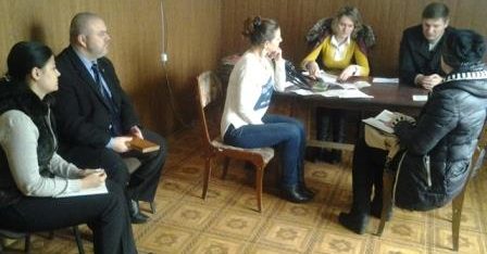 В Лохвицькому управлінні юстиції приймали звернення громадян про БВПД