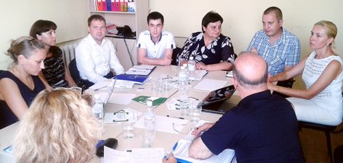 Візит Консультативної місії Європейського Союзу з реформування сектору цивільної безпеки в Україні до Регіонального центру з надання БВПД у Дніпропетровській області.