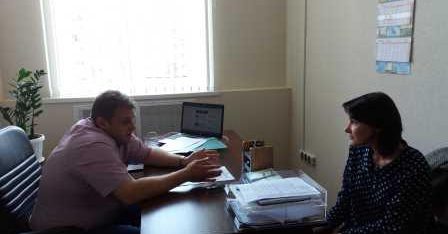 Робочий візит на Глобинщину.