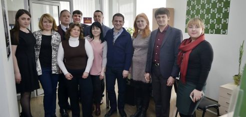 Заступник Міністра юстиції Гія Гецадзе та начальник Київського управління юстиції Станіслав Куценко відвідали Регіональний центр з надання безоплатної вторинної правової допомоги у місті Києві