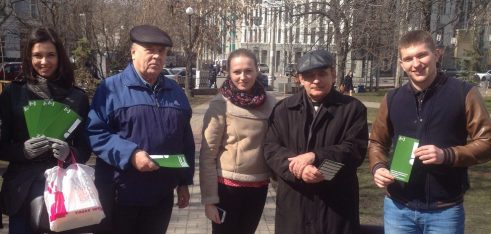 Працівники Другого київського місцевого центру провели вуличне інформування