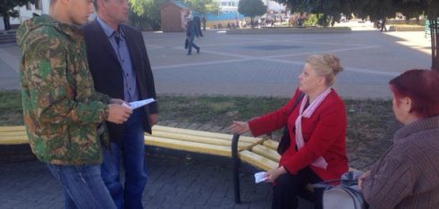 Вуличне інформування в Броварах