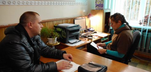 Консультування громадян у селі Соловичі Турійського району