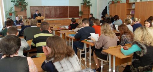 Представники місцевого центру з надання безоплатної вторинної правової допомоги зустрілися з викладачами Володимир-Волинського педагогічного коледжу