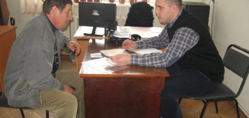 Робота мобільного пункту консультування у смт Турійську