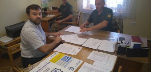 У Самборі підписали меморандум про співпрацю з військовослужбовцями