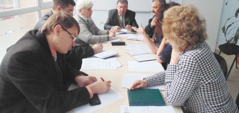 Нарада з директорами місцевих центрів