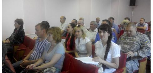 Зустріч солдатських матерів та дружин району з представниками місцевих органів виконавчої влади