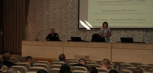 Про право затриманих осіб на безоплатну правову допомогу говорили з хмельницькими правоохоронцями