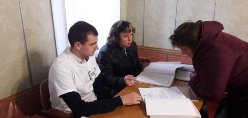 Робота мобільної точки доступу до безоплатної правової допомоги у  с. Тарасівка Зіньківського району