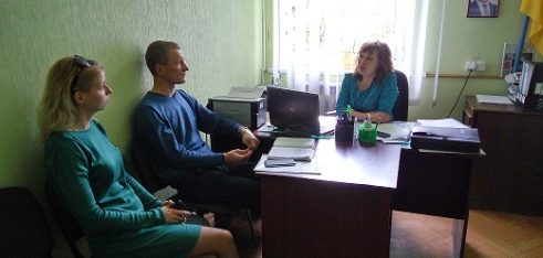 Робочі поїздки Першого полтавського МЦ з надання БВПД до  м. Карлівка та смт. Машівка