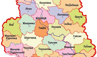 Карта правових потреб територіальних громад Вінниччини