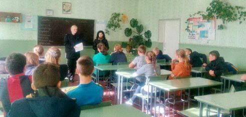 У Бурині пройшов правопросвітницький захід для старшокласників