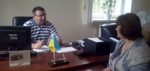Робоча зустріч у Конотопському відділенні фонду соціального страхування від тимчасової втрати працездатності