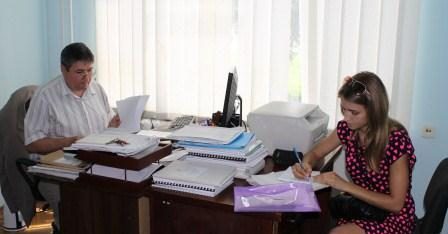 Робочий візит директора Лубенського центру правової допомоги  до м. Лохвиця