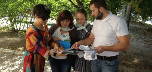 Команда Третього київського місцевого центру провела “вуличне” інформування громадян про свою діяльність