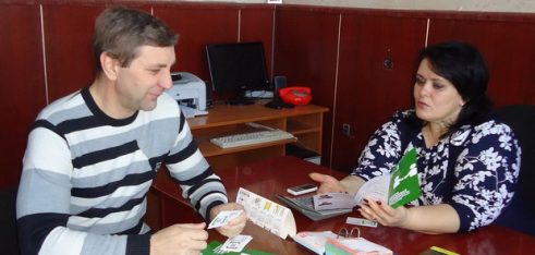 Обширне інформування громадян с. Пристайлове Лебединського району