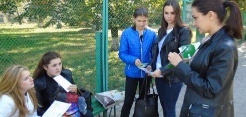 Вуличне інформування мешканців Лебединщини