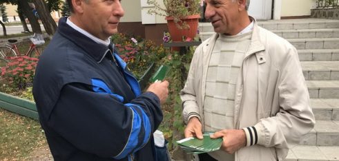 «Вуличне інформування» для жителів Охтирки