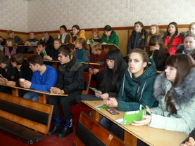 Правопросвітницька лекція у Охтирській загальноосвітній школи I-II ступенів № 9