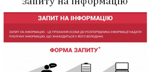 У Охтирці створили інформаційний буклет «Форма та порядок подання запиту на інформацію»