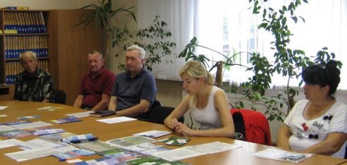 Консультування під час інформаційного семінару в Охтирці