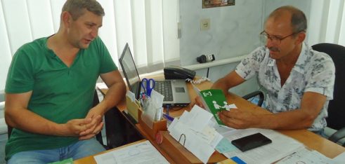 Начальник Лебединського бюро правової допомоги відвідав селище Малий Вистороп